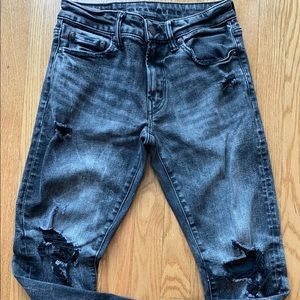 American Eagle Men’s Distressed Slim Jeans 28x28